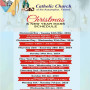 Christmas/New Year Mass Schedule